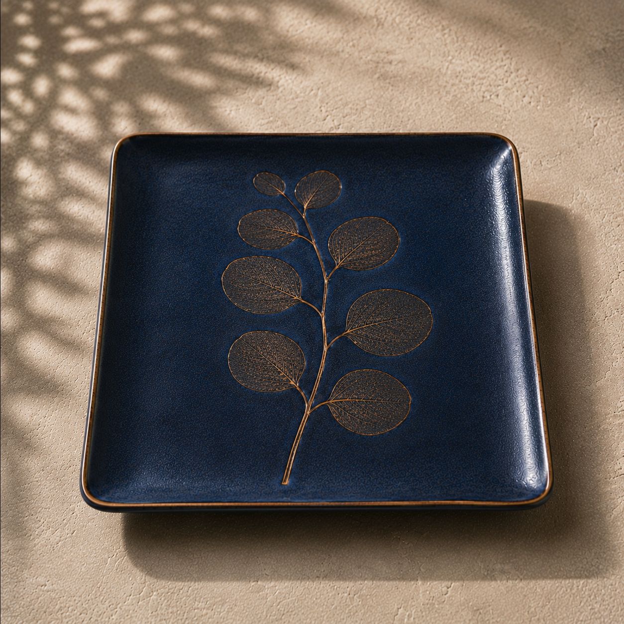 Eucalyptus Square Plate