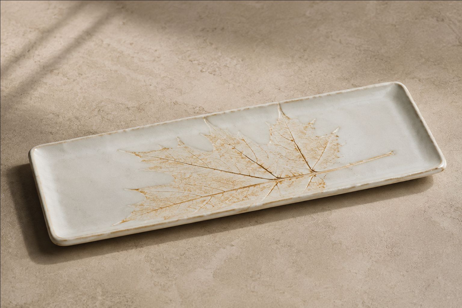 Maple Long Tray