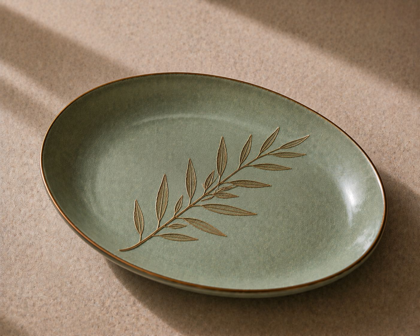 Olive Oval Dish